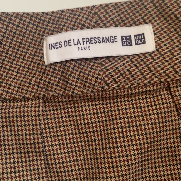 Uniqlo Ines De La Fressange Houndstooth Midi Skirt - Picture 8 of 12